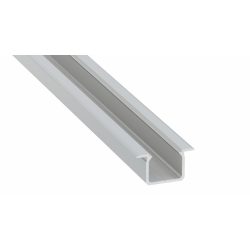 LED Alumínium Profil Beépíthető [U] Ezüst 2,02 méter