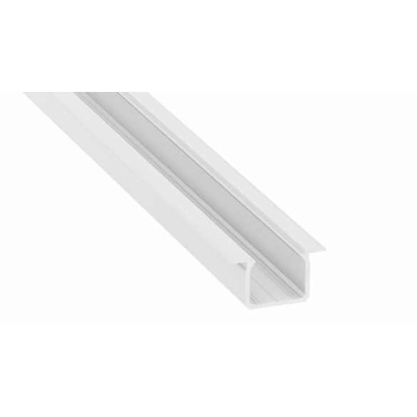 LED Alumínium Profil Beépíthető [U] Fehér 2,02 méter