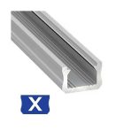 LED ALUMÍNIUM PROFIL KESKENY (X)