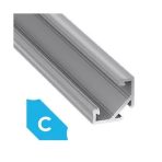 LED ALUMÍNIUM PROFIL SAROKBA RÖGZÍTHETŐ (C)