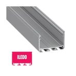 LED ALUMÍNIUM PROFIL SZÉLES MAGAS (ILEDO)